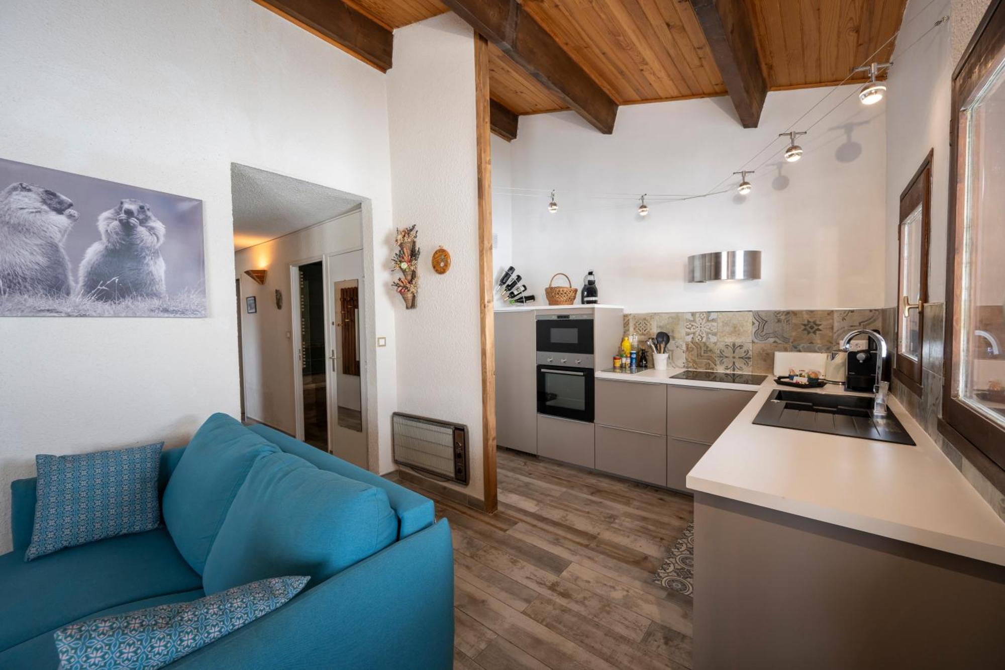 Echo Des Marmottes - Au Pied Des Pistes - Parking Apartment Enchastrayes Ngoại thất bức ảnh
