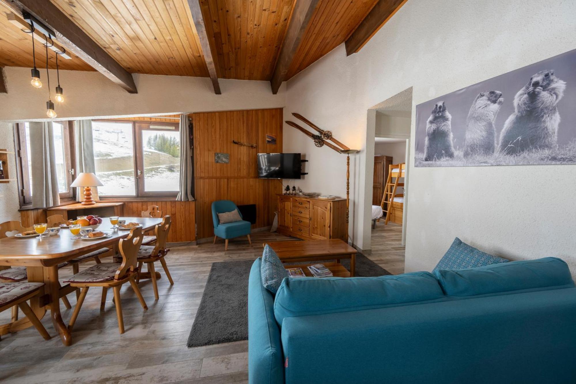Echo Des Marmottes - Au Pied Des Pistes - Parking Apartment Enchastrayes Ngoại thất bức ảnh